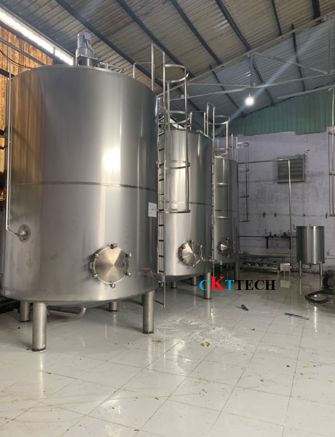 Bồn nấu công nghiệp gia nhiệt điện trở