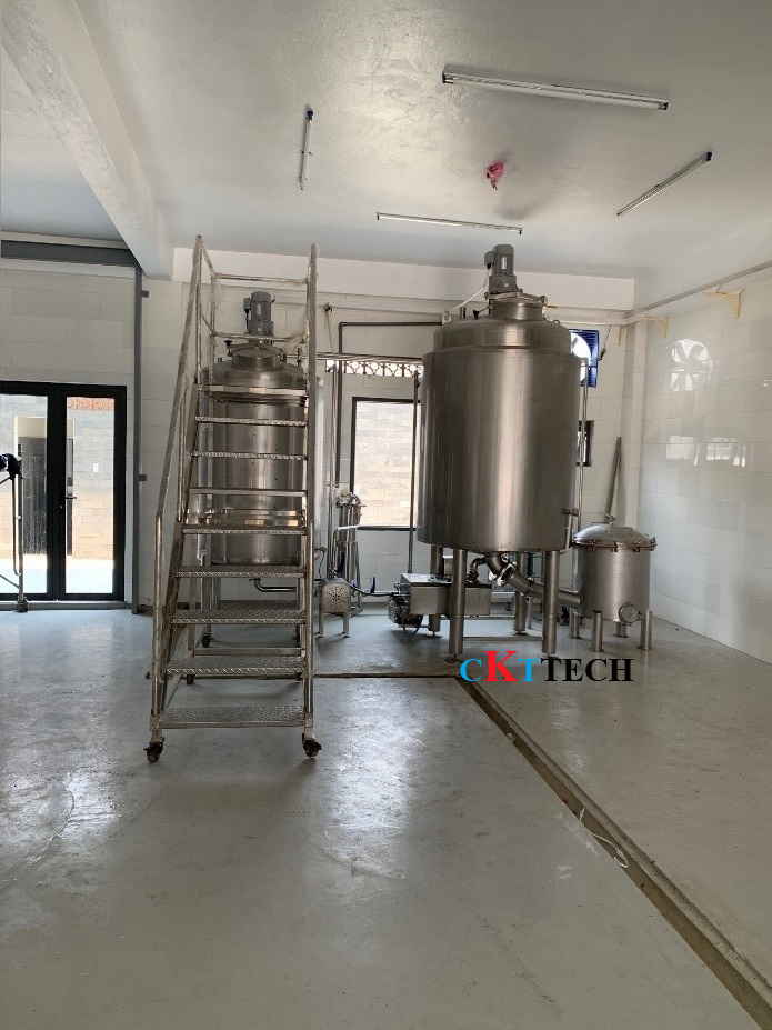 Bồn nấu công nghiệp gia nhiệt điện trở