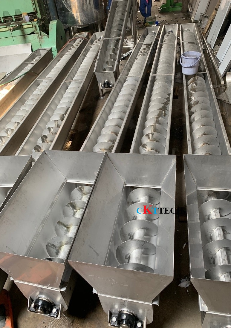 Hệ thống rửa vận chuyển nguyên liệu