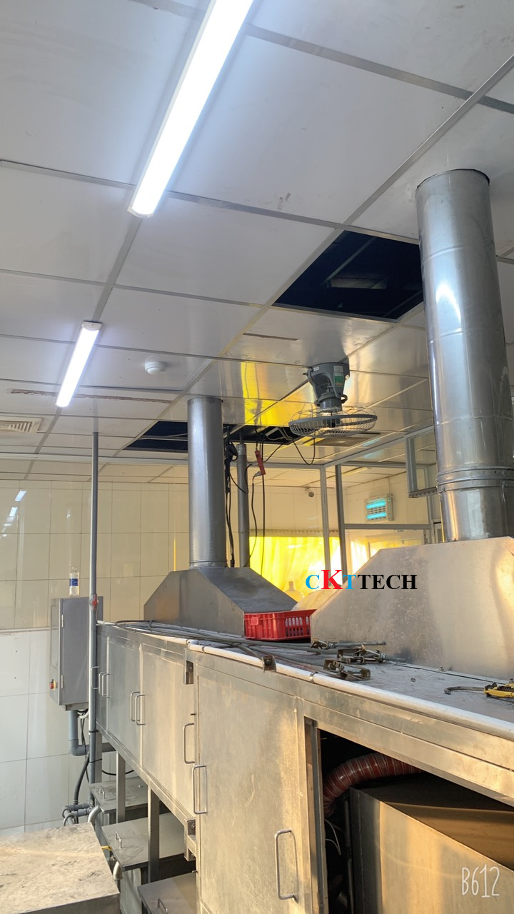 Hệ thống máy rửa khay 